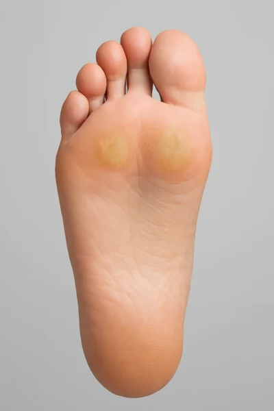 Imagen de hiperqueratosis plantares